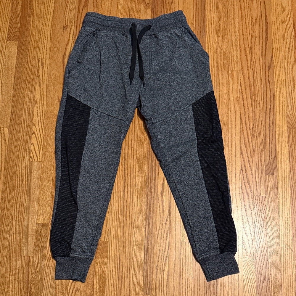 Champs Men's Gray and Black Jogger Sweatpants